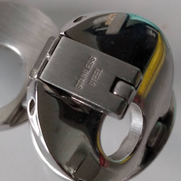 SOLD Ladies Silver Tone Seksy Sekonda Black Face Crystal  Dial Watch - Picture 10 of 14